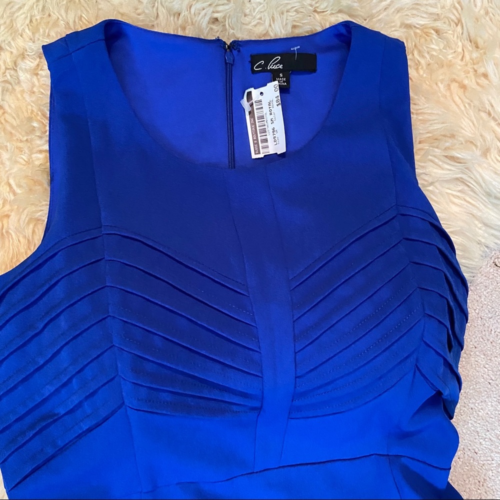 C. Price Royal Blue Dress NWT - Picture 2 of 8